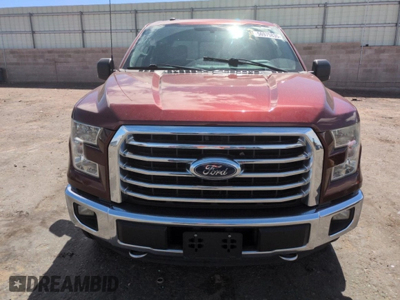 2016 Ford F-150 XLT with VIN 1FTEW1EG2GKD88539, listed as a Copart auction lot 56975835 with 142,775 mi miles and Salvage title. Bid and sale history available at DreamBid. Image 5.
