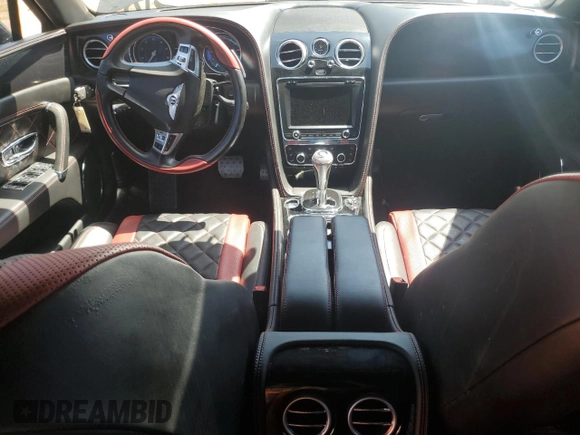 2017 Bentley Flying Spur with VIN SCBEJ9ZA7HC063600, listed as a Copart auction lot 51604775 with 67,696 mi miles and Non repairable. Bid and sale history available at DreamBid. Image 8.