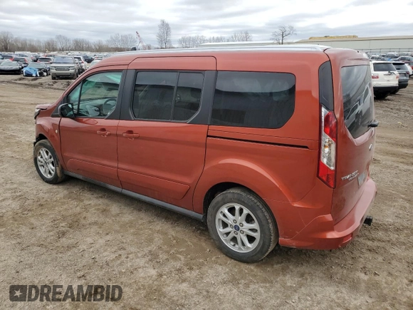 2022 Ford Transit Connect XLT with VIN NM0GE9F25N1509870, listed as a Copart auction lot 50624425 with 14,851 mi miles and Clean title. Bid and sale history available at DreamBid. Image 2.