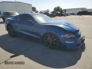 2023 Ford Mustang EcoBoost with VIN 1FA6P8TH1P5107731, listed as a Copart auction lot 55351575 with 11,655 mi miles and Salvage title. Bid and sale history available at DreamBid. Image 4.