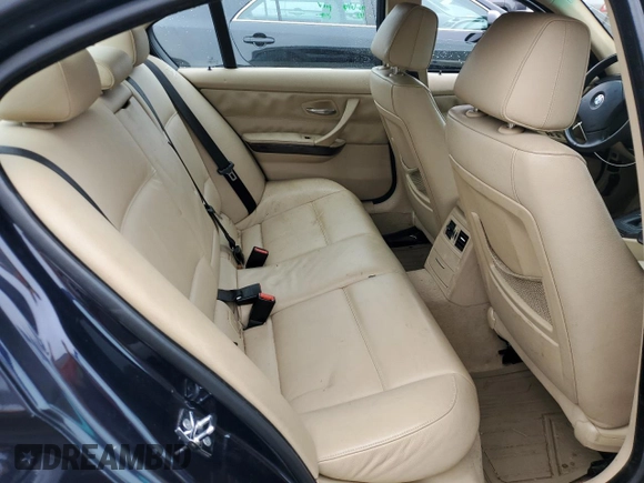 2008 BMW 3 Series 328xi with VIN WBAVC73508KP38505, listed as a Copart auction lot 63441095 with 101,315 mi miles and Salvage title. Bid and sale history available at DreamBid. Image 10.