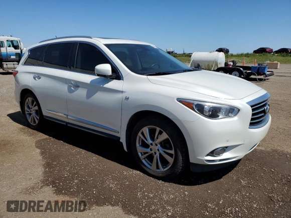 2015 Infiniti QX60 z VIN 5N1AL0MM1FC529629, wystawiony jako Copart lot #63456955 z przebiegiem 173 993 mil mil oraz Czysty tytuł • Clean title. Historia ofert i sprzedaży dostępna na DreamBid. Obrazek 4.