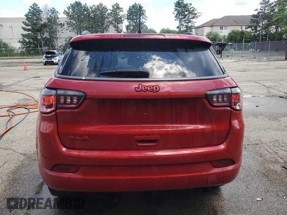 2022 Jeep Compass (RED) Edition с VIN 3C4NJDCB7NT162970, выставлен на аукционе Copart как лот 61729915 с пробегом 64 543 миль миль и Чистый • Clean title. История ставок и продаж доступна на DreamBid. Изображение 6.