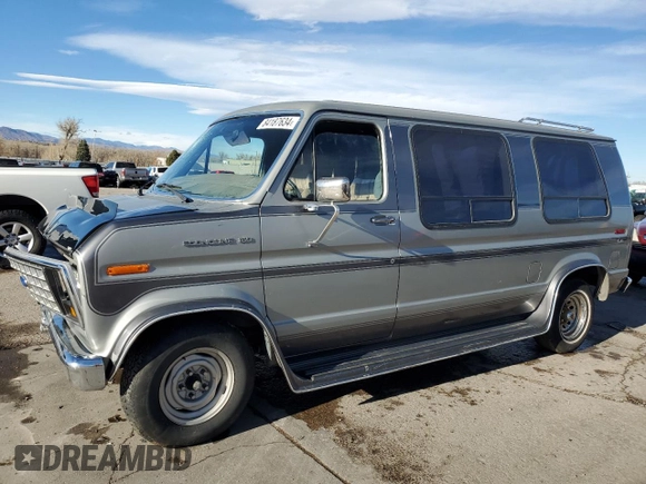 1988 Ford Econoline Cargo with VIN 1FDEE14H0JHC01117, listed as a Copart auction lot 84187634 with 74,931 mi miles and Clean Title. Bid and sale history available at DreamBid. Image 1.