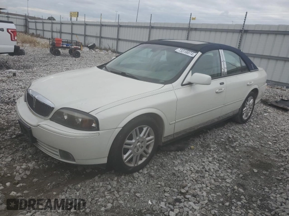 2005 Lincoln LS Sport z VIN 1LNHM87A05Y667868, wystawiony jako Copart lot #73318074 z przebiegiem 114 623 mil mil oraz Szkoda całkowita • Salvage title. Historia ofert i sprzedaży dostępna na DreamBid. Obrazek 1.