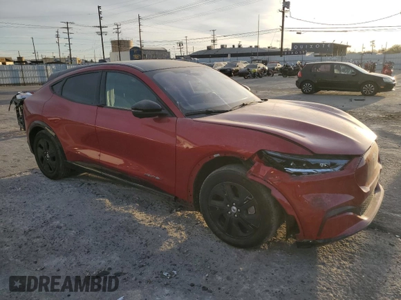 2022 Ford Mustang Mach-E California Route 1 with VIN 3FMTK2SU2NMA58453, listed as a Copart auction lot 85543094 with 36,143 mi miles and Salvage title. Bid and sale history available at DreamBid. Image 4.