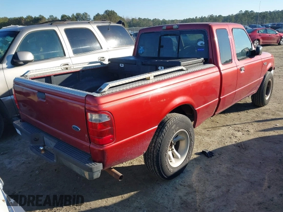 2002 Ford Ranger XL Fleet with VIN 1FTYR44U02PB02468, listed as a IAAI auction lot 41340276 with 196,522 mi miles. Bid and sale history available at carsss.com. Image 4.