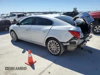 2015 Buick LaCrosse Premium II with VIN 1G4GF5G36FF143868, listed as a Copart auction lot 45902995 with 118,976 mi miles and Salvage Title. Bid and sale history available at DreamBid. Image 3.