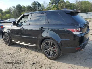 2017 Land Rover Range Rover Sport with VIN SALWR2FE0HA134956, listed as a Copart auction lot 52694145 with 156,221 mi miles and Salvage Title. Bid and sale history available at DreamBid. Image 2.