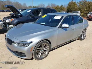 2017 BMW 3 Series 330i xDrive with VIN WBA8D9G54HNU60951, listed as a IAAI auction lot 41634617 with 76,892 mi miles. Bid and sale history available at carsss.com. Image 2.