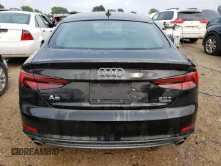 2018 Audi A5 Sportback Premium Plus with VIN WAUENCF57JA127882, listed as a Copart auction lot 55028903 with 52,932 mi miles. Bid and sale history available at carsss.com. Image 6.