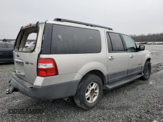 2007 Ford Expedition EL SSV with VIN 1FMFK16547LA85099, listed as a Copart auction lot 48208125 with 263,197 mi miles and Salvage Title. Bid and sale history available at carsss.com. Image 3.