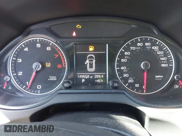 2013 Audi Q5 Premium with VIN WA1CFAFP0DA007630, listed as a IAAI auction lot 41824831 with 149,558 mi miles and . Bid and sale history available at DreamBid. Image 7.