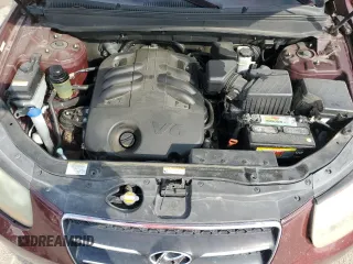 2009 Hyundai Santa Fe Limited with VIN 5NMSH13E09H295628, listed as a Copart auction lot 55196965 with 207,483 mi miles and Salvage title. Bid and sale history available at DreamBid. Image 12.