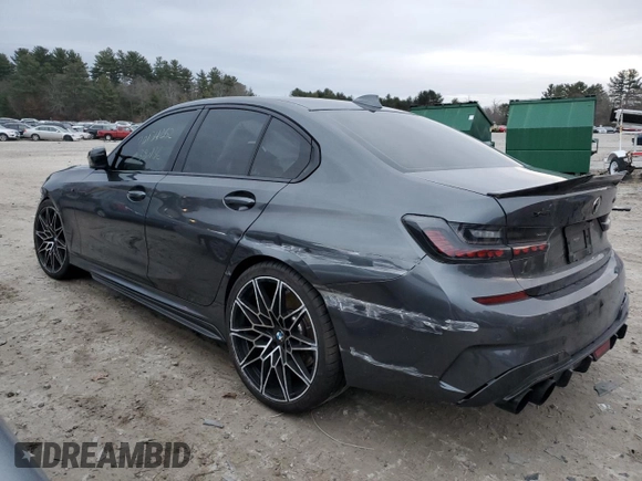 2020 BMW 3 Series M340i xDrive with VIN WBA5U9C04LFJ82455, listed as a Copart auction lot 70134262 with 38,736 mi miles and . Bid and sale history available at DreamBid. Image 2.
