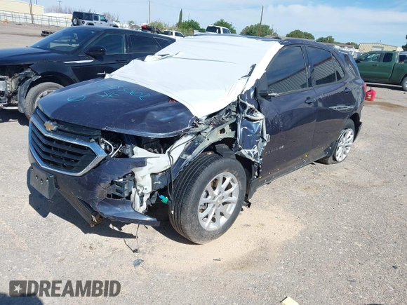 2019 Chevrolet Equinox LS with VIN 3GNAXHEVXKS514346, listed as a IAAI auction lot 42204947 with 79,978 mi miles and . Bid and sale history available at carsss.com. Image 2.