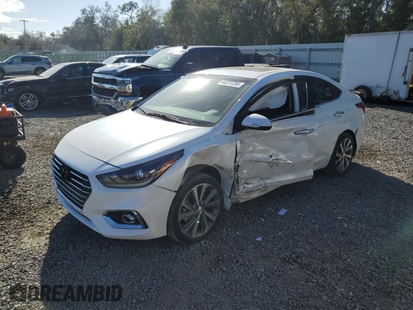 2018 Hyundai Accent Limited with VIN 3KPC34A33JE034558, listed as a Copart auction lot 45237255 with 18,054 mi miles and Salvage Title. Bid and sale history available at carsss.com. Image 1.