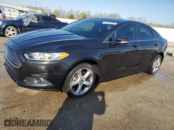 2014 Ford Fusion SE with VIN 1FA6P0HD9E5370666, listed as a Copart auction lot 52526895 with 114,964 mi miles and Salvage Title. Bid and sale history available at DreamBid. Image 1.