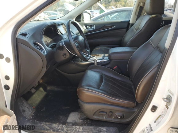 2013 Infiniti JX35 with VIN 5N1AL0MM4DC333567, listed as a Copart auction lot 51448555 with 155,784 mi miles and Clean Title. Bid and sale history available at carsss.com. Image 7.