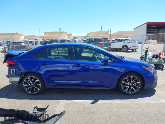 2022 Toyota Corolla SE with VIN JTDS4MCE4NJ099869, listed as a IAAI auction lot 41848244 with 24,357 mi miles and . Bid and sale history available at DreamBid. Image 14.