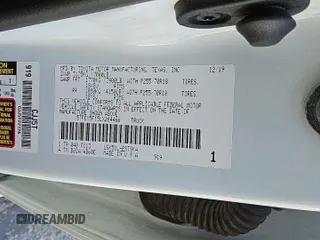 2020 Toyota Tundra 2WD SR5 with VIN 5TFEY5F15LX264466, listed as a Copart auction lot 47831385 with 92,780 mi miles and Clean Title. Bid and sale history available at carsss.com. Image 12.