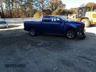 2017 Ram 1500 Express with VIN 1C6RR7FT4HS636032, listed as a Copart auction lot 78514034 with 122,678 mi miles and Salvage Title. Bid and sale history available at carsss.com. Image 13.