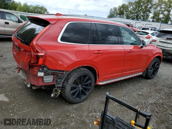 2017 Volvo XC90 R-Design with VIN YV4BC0PM0H1172900, listed as a Copart auction lot 58375123 with 73,408 mi miles. Bid and sale history available at carsss.com. Image 3.