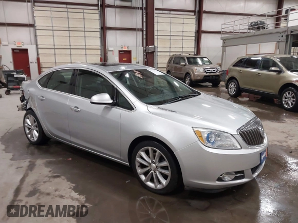 2015 Buick Verano Group with VIN 1G4PS5SK3F4169334, listed as a IAAI auction lot 41611790 with 121,309 mi miles and . Bid and sale history available at DreamBid. Image 1.