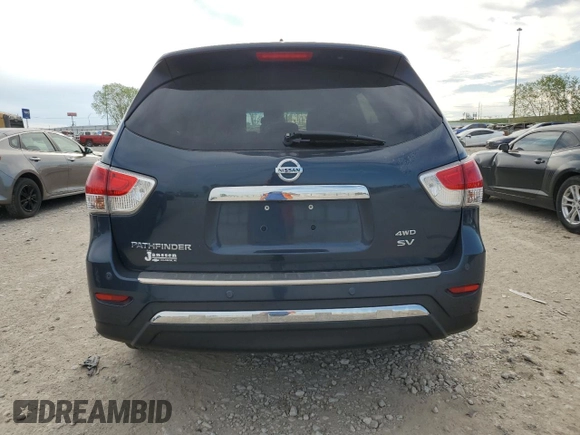 2015 Nissan Pathfinder S z VIN 5N1AR2MM1FC658447, wystawiony jako Copart lot #48972195 z przebiegiem 108 805 mil mil oraz Czysty tytuł • Clean title. Historia ofert i sprzedaży dostępna na DreamBid. Obrazek 6.