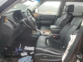 2013 Infiniti QX56 with VIN JN8AZ2NE8D9041170, listed as a Copart auction lot 80662124 with 168,539 mi miles and Clean Title. Bid and sale history available at carsss.com. Image 7.