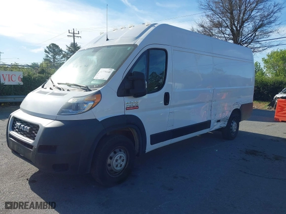 2019 Ram ProMaster Cargo Van with VIN 3C6URVJG6KE560302, listed as a IAAI auction lot 41779148 with 80,418 mi miles. Bid and sale history available at carsss.com. Image 20.