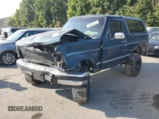 1994 Ford Bronco XL с VIN 1FMEU15N3RLA54792, выставлен на аукционе Copart как лот 65905724 с пробегом Не указан миль и Списание • Salvage title. История ставок и продаж доступна на DreamBid. Изображение 1.