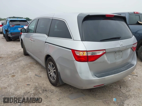 2012 Honda Odyssey EX with VIN 5FNRL5H47CB093480, listed as a IAAI auction lot 42067202 with 81,818 mi miles and . Bid and sale history available at carsss.com. Image 3.