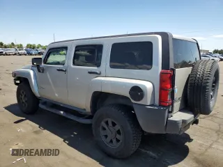 2007 Hummer H3 SUV with VIN 5GTDN13E078254585, listed as a Copart auction lot 60173854 with 96,873 mi miles and Non Repairable. Bid and sale history available at carsss.com. Image 2.