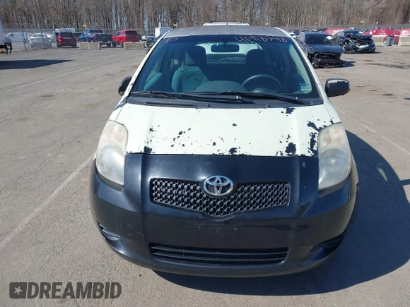 2008 Toyota Yaris with VIN JTDJT923085200317, listed as a IAAI auction lot 41918548 with 168,727 mi miles. Bid and sale history available at carsss.com. Image 6.