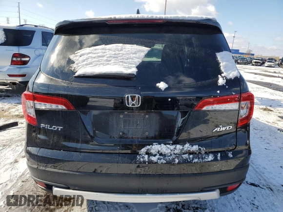 2021 Honda Pilot EX-L with VIN 5FNYF6H53MB102839, listed as a Copart auction lot 44571005 with 157,614 mi miles and Non Repairable. Bid and sale history available at DreamBid. Image 6.