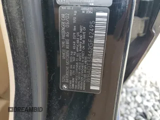 2002 BMW 5 Series 525i with VIN WBADT33462GF42495, listed as a Copart auction lot 48435855 with 132,876 mi miles and Salvage Title. Bid and sale history available at carsss.com. Image 12.
