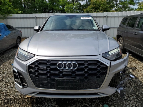 2022 Audi Q5 S line Premium Plus with VIN WA1EAAFY6N2134605, listed as a Copart auction lot 59351045 with 30,479 mi miles and Salvage title. Bid and sale history available at DreamBid. Image 5.