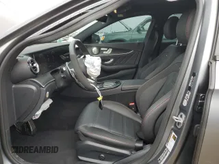2023 Mercedes-Benz E 53 AMG with VIN W1KZF6BB5PB168809, listed as a Copart auction lot 63260164 with 9,666 mi miles and Salvage Title. Bid and sale history available at DreamBid. Image 7.
