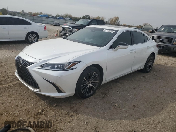 2022 Lexus ES 250 with VIN 58AD11D13NU009190, listed as a Copart auction lot 78155354 with 13,565 mi miles and Salvage title. Bid and sale history available at DreamBid. Image 1.