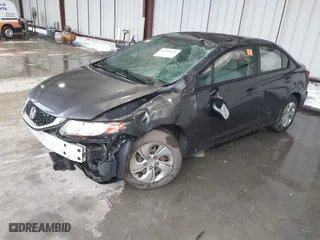 2015 Honda Civic Sedan LX with VIN 2HGFB2F55FH548939, listed as a IAAI auction lot 41592621 with 0 mi miles. Bid and sale history available at carsss.com. Image 17.