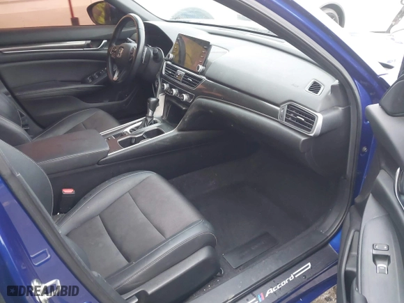 2019 Honda Accord Sedan Sport 1.5T with VIN 1HGCV1F3XKA059819, listed as a IAAI auction lot 41796021 with 135,767 mi miles. Bid and sale history available at carsss.com. Image 5.
