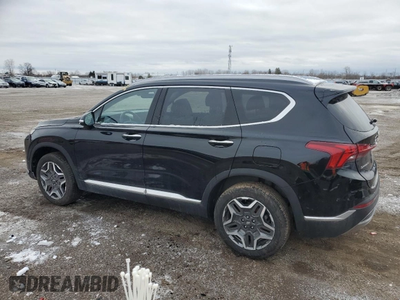 2023 Hyundai Santa Fe Hybrid Luxury with VIN KM8S5DA10PU096168, listed as a Copart auction lot 85579224 with 20,052 mi miles and Clean Title. Bid and sale history available at carsss.com. Image 2.
