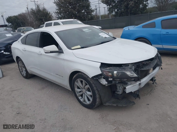 2020 Chevrolet Impala LT with VIN 2G11Z5S35L9104923, listed as a IAAI auction lot 41215185 with 97,561 mi miles. Bid and sale history available at carsss.com. Image 1.