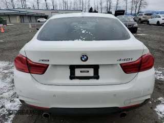 2019 BMW 4 Series 440i xDrive with VIN WBA4J7C58KBM76337, listed as a Copart auction lot 44376145 with 57,786 mi miles and Salvage Title. Bid and sale history available at carsss.com. Image 6.