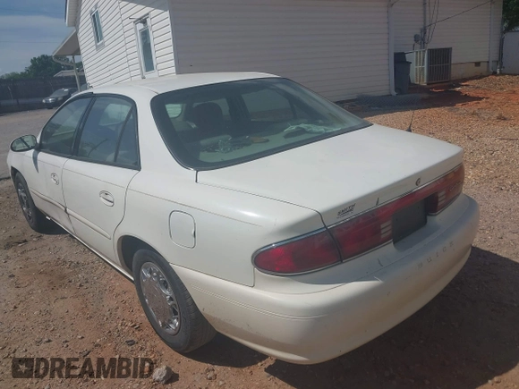 2003 Buick Century Custom with VIN 2G4WS52J331261862, listed as a IAAI auction lot 42075257 with 1 mi miles. Bid and sale history available at carsss.com. Image 3.