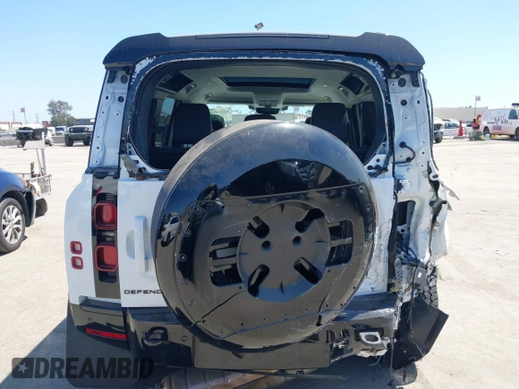 2024 Land Rover Defender X-Dynamic SE with VIN SALE27EU5R2352344, listed as a IAAI auction lot 42314350 with 12,517 mi miles and . Bid and sale history available at DreamBid. Image 15.