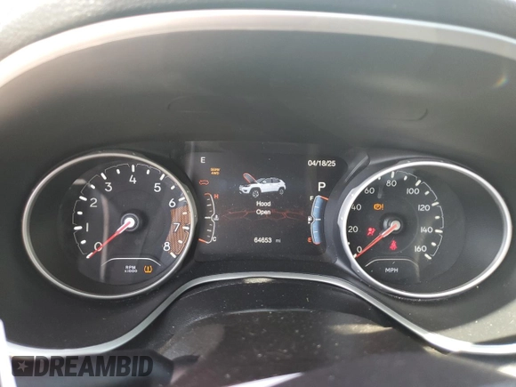 2020 Jeep Compass Limited с VIN 3C4NJDCB7LT233839, выставлен на аукционе Copart как лот 53582485 с пробегом 64 653 миль миль и Списание • Salvage title. История ставок и продаж доступна на DreamBid. Изображение 9.