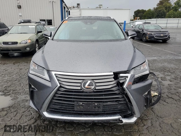 2017 Lexus RX 350 with VIN 2T2ZZMCA3HC035850, listed as a Copart auction lot 44435685 with 46,516 mi miles and Salvage Title. Bid and sale history available at DreamBid. Image 5.
