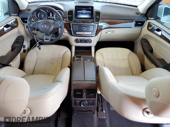 2019 Mercedes-Benz GLS 450 with VIN 4JGDF6EE3KB223904, listed as a Copart auction lot 50799334 with 26,338 mi miles and Salvage Title. Bid and sale history available at DreamBid. Image 8.